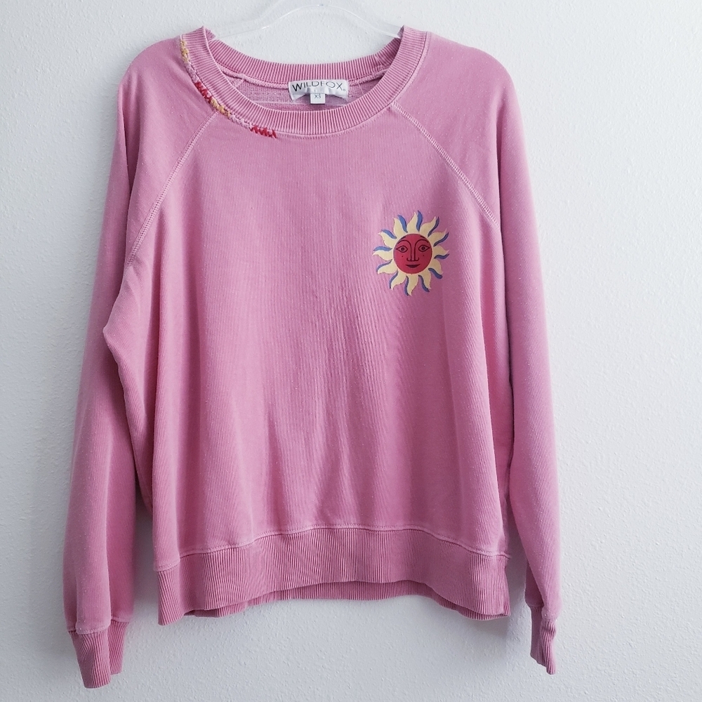 Wildfox Del So Sommers Pullover Sweatshirt - Picture 2 of 6